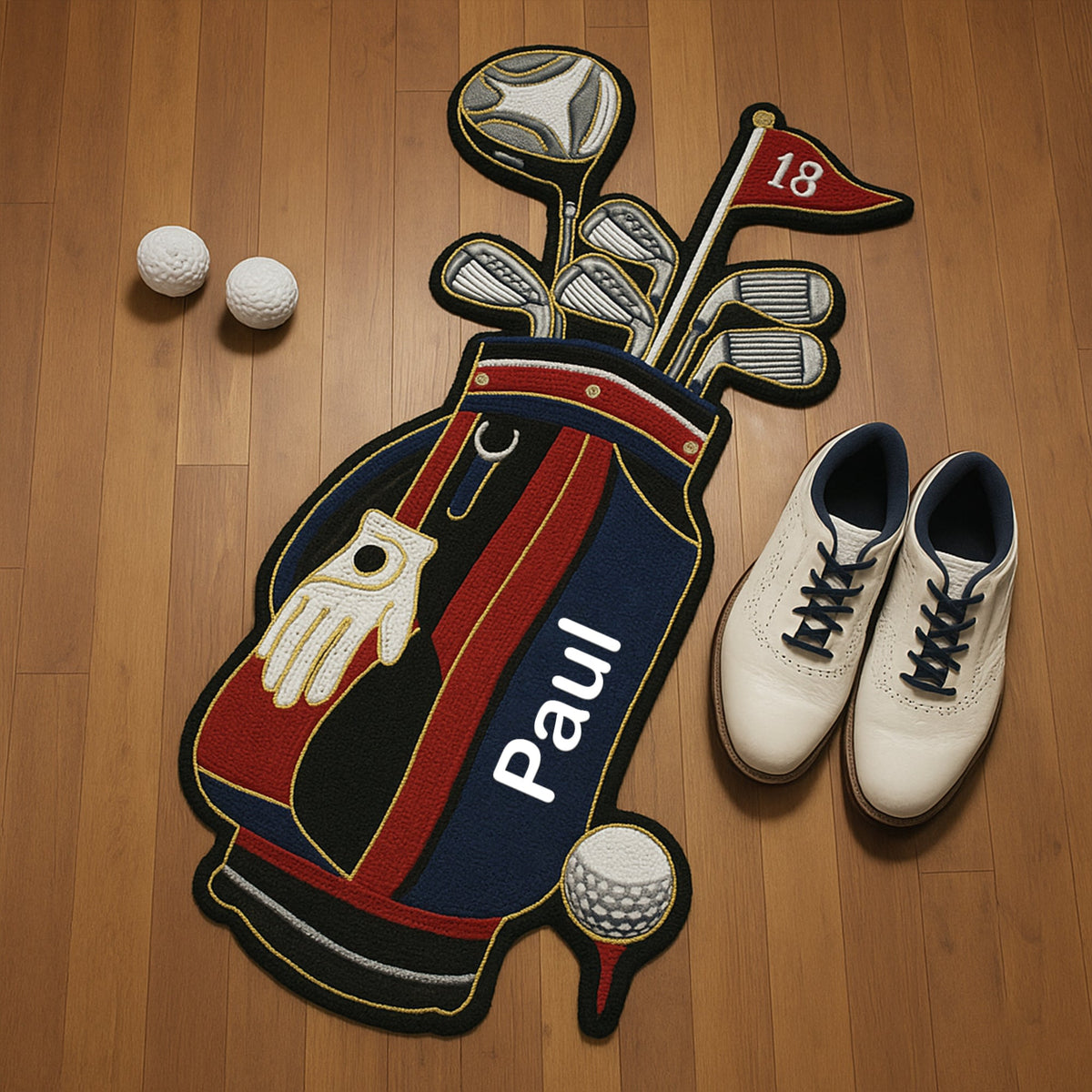 Fairway Style Golf Bag Doormat - Personalized Gifts For Golfers 04HYLU081025-Homacus