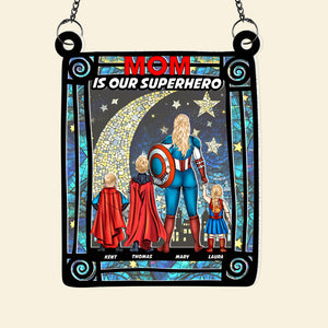 Personalized Gifts For Mom Window Hanging Suncatcher Ornament 03xqqn270225pa-Homacus