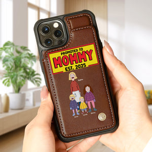 Personalized Gifts For Parent Leather Flip Wallet Phone Case 03totn100325hg-Homacus