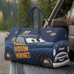 Car Theme Quilted Duffle Bag – Personalized Gifts For Car Lovers 05naqn220126-Homacus