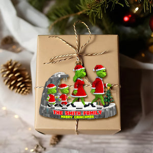 Walking Together Family Acrylic Ornament - Personalized Gift For Family 06OHLU151025-Homacus