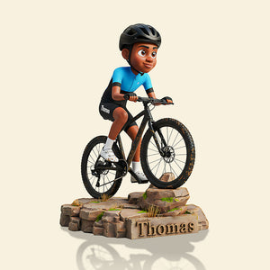 Teenager Riding Bicycle Plaque - Custom Photo Gifts For Bicycle Lovers 02pata290825-Homacus