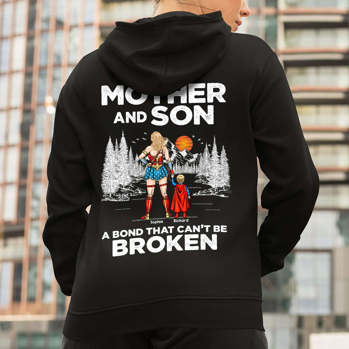 Personalized Gifts For Mom Shirt A Bond That Can't Be Broken 05acqn260324pa-Homacus