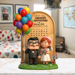 Greatest Adventure Acrylic Plaque - Personalized Anniversary Gifts For Couples 03TOLU190725-Homacus