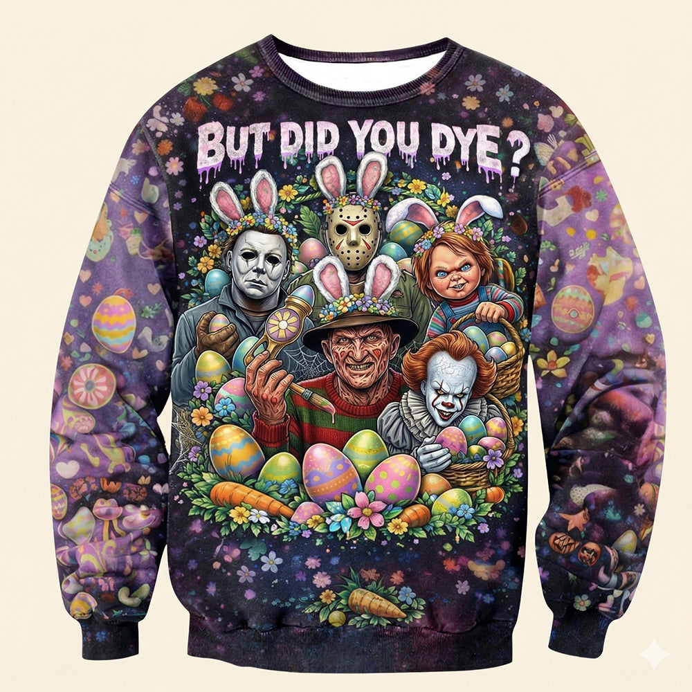 Horror Easter Day Shirt - Personalized Gifts For Horror Lovers 03HUDT070326-Homacus