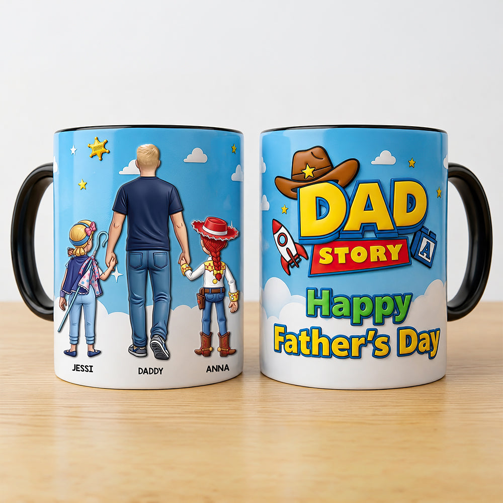Adventure Buddy Dad Magic Coffee Mug - Personalized Gifts For Dads 02HUDT080526-Homacus