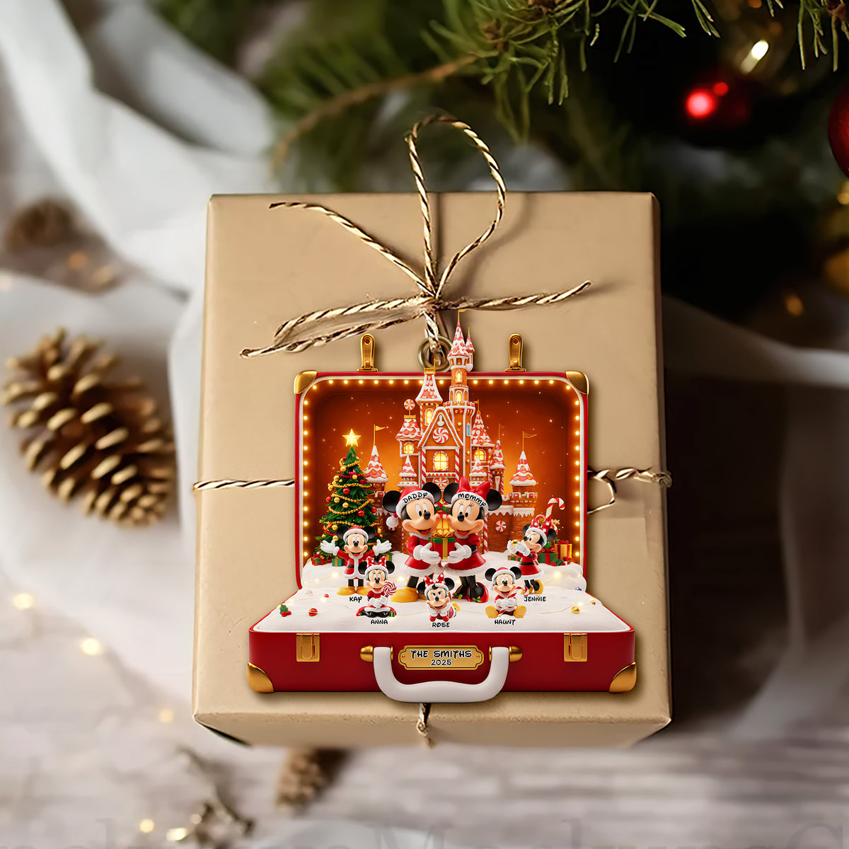 Sweet Memories Family Ornament - Personalizrd Gift For Family 06KILU061125-Homacus