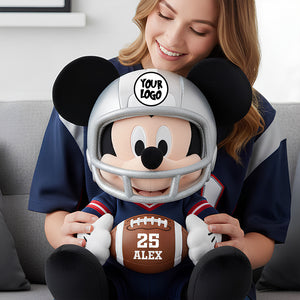 Team Spirit Pillow - Personalized Gifts 01HUDT131225-Homacus