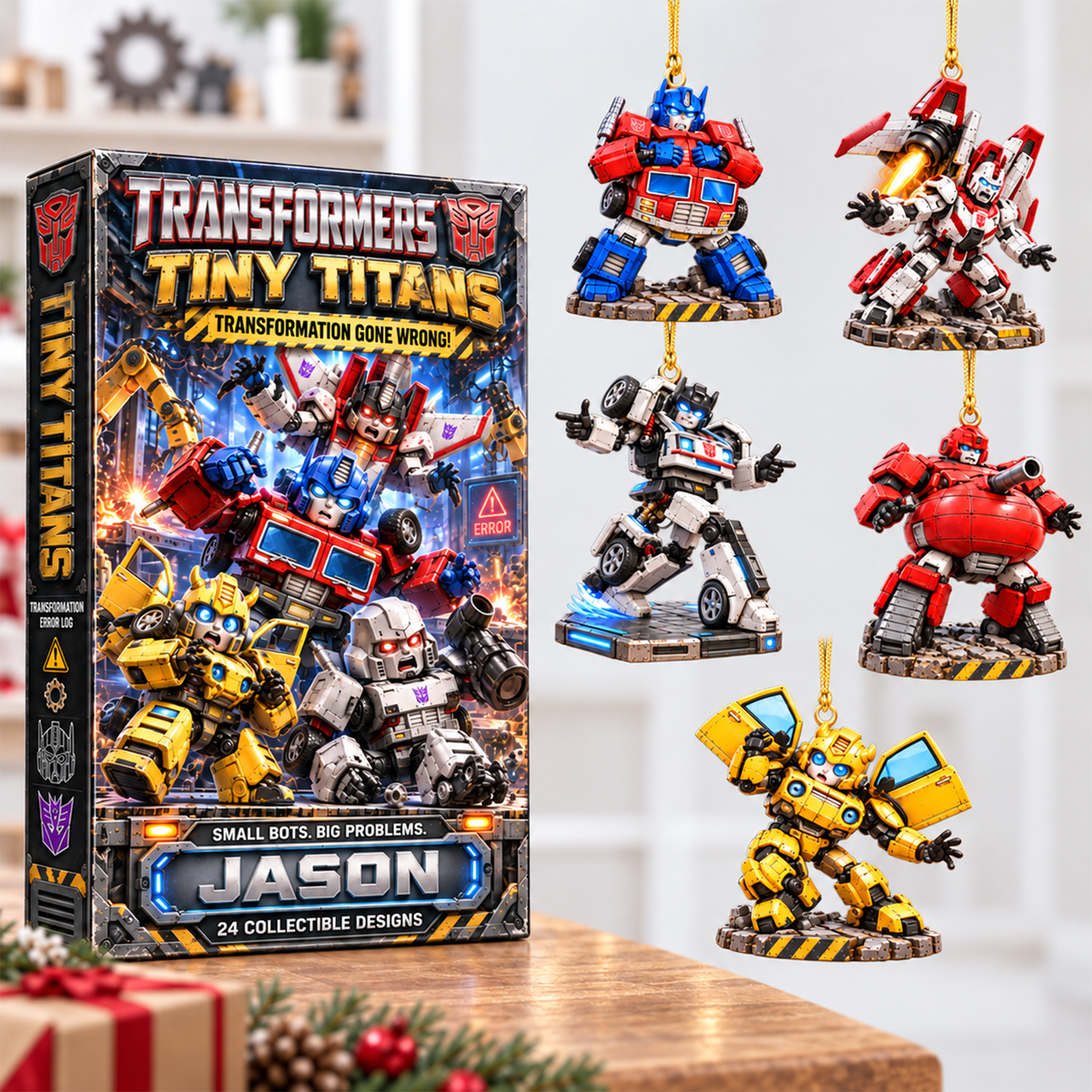 Cyber Warriors Advent Calendar Blind Box - Personalized Christmas Gifts 06haqn211026-Homacus