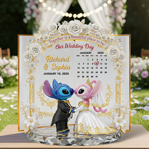 Wedding Couple Plaque - Personalized Gifts For Couple 05ohqn250625-Homacus
