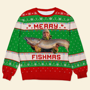 Custom Photo Gifts For Fishing Lovers Ugly Sweater 06acqn021024-Homacus