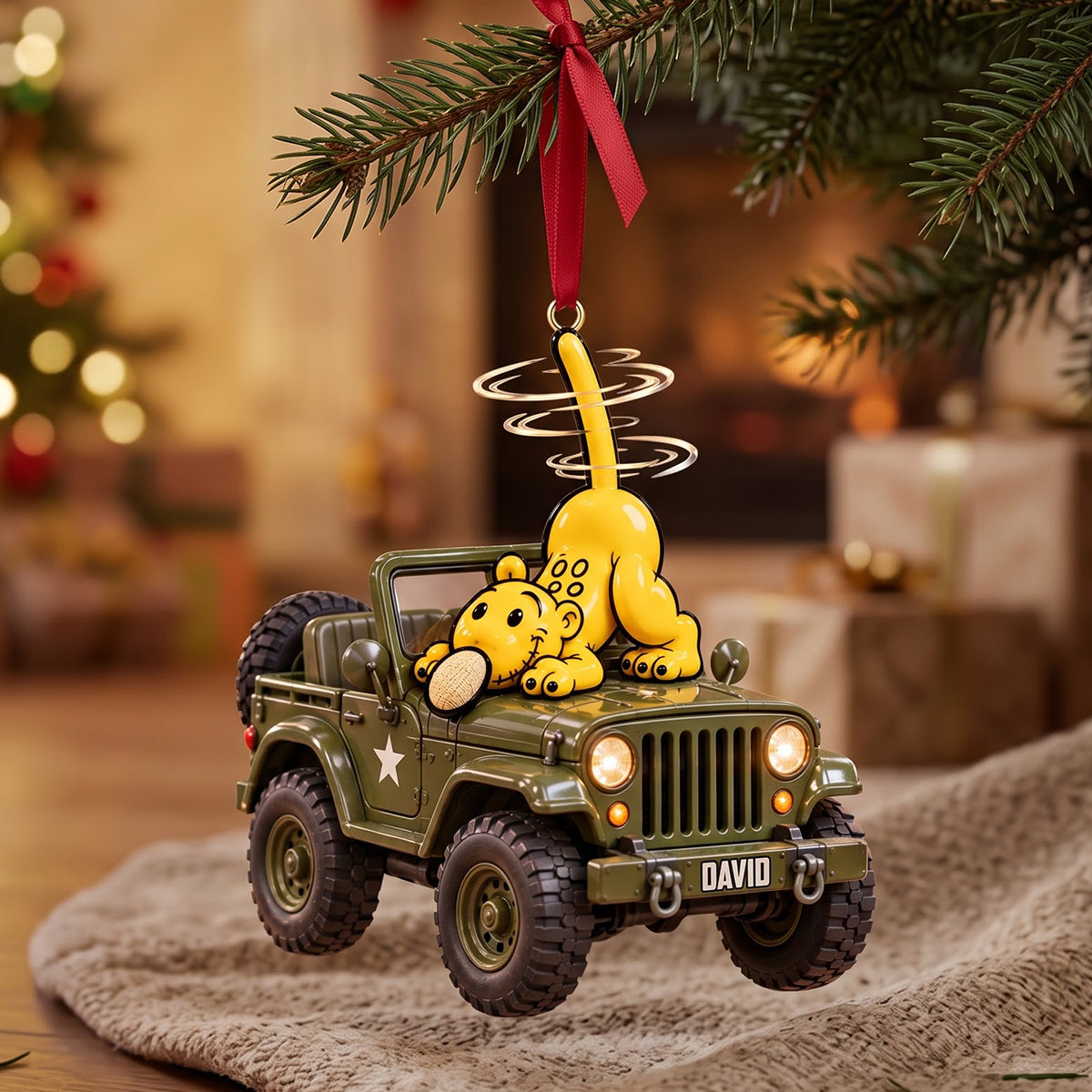 Cute Mysterious Animal Off-road Ornament - Personalized Gifts For Off-road Lovers 03qhtn131026-Homacus