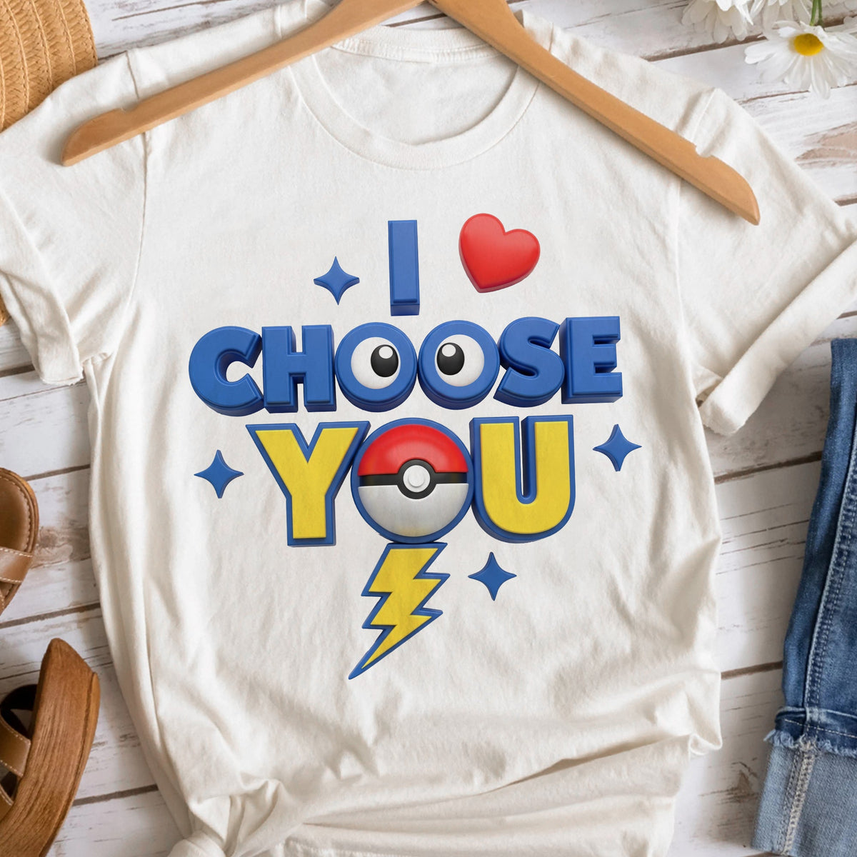 I Choose You Personalized Christmas Gifts For Couple Shirt 01ohtn300725-Homacus