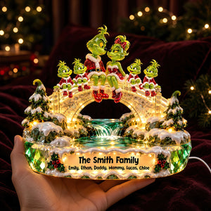Furry Mischief Family Acrylic Light Box - Personalized Christmas Gifts For Family 02ohdt241026-Homacus