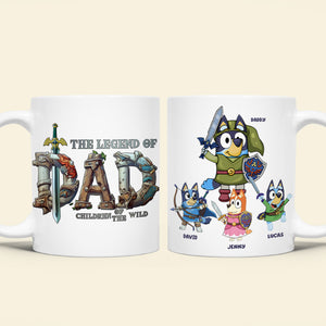 Personalized Gifts For Dad Coffee Mug 03qhtn090425 Legend Dad-Homacus