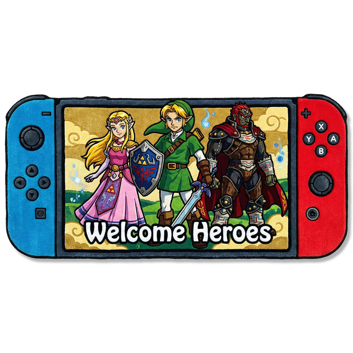 Gaming Console Custom Shape Doormat - Gifts For Game Lover Doormat 03NAQN290126-Homacus