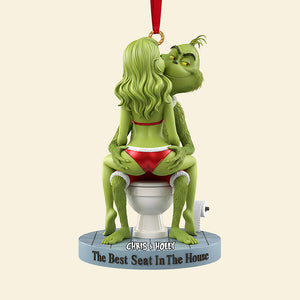 Personalized Gifts For Christmas, Funny Couple Acrylic Ornament 03ohta271025-Homacus