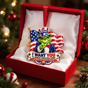 Patriotic Spirit Acrylic Ornament, Personalized Gifts 01qhlu090926-Homacus