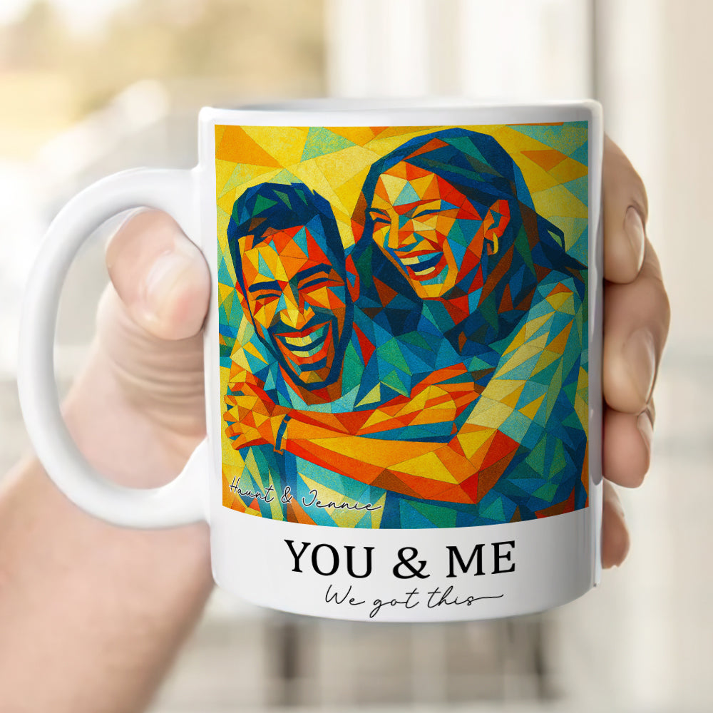 Cubism Art Mug Custom Photo Gifts For Art Lovers 05OHLU230725-Homacus