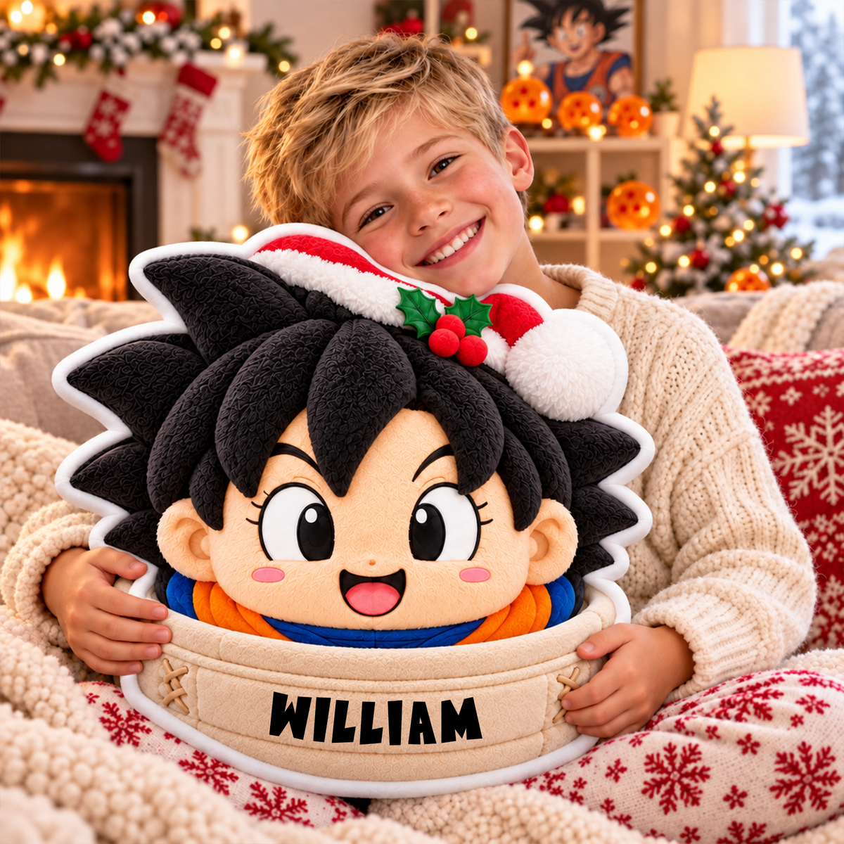 Holiday Dumpling Character Custom Pillow - Personalized Gifts For Anime Lovers 04PAQN171026-Homacus