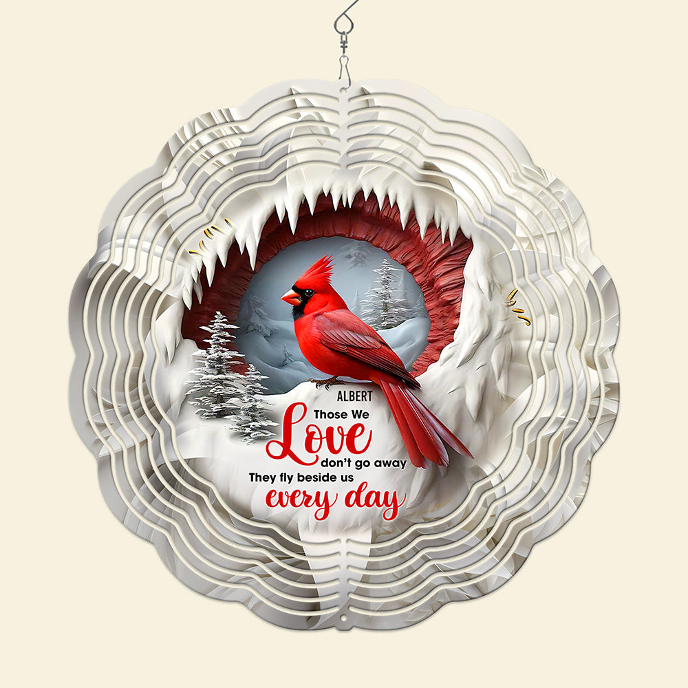 Personalized Memorial Wind Spinner 02kaqn191224 Red Cardinal-Homacus