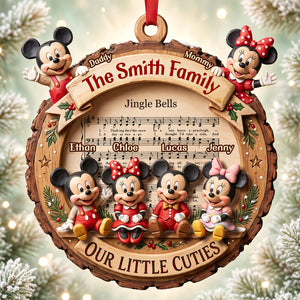 Sweet Family Ornament - Personalized Christmas Gifts For Family 03padt221026-Homacus