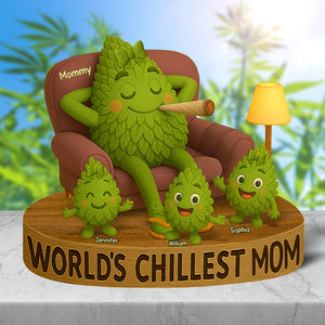Chilling Dad - Personalized Christmas Gifts For Dad Plaque 022toqn100425-Homacus