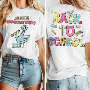 Back To School Shirt - Personalized Gifts For Teacher 02HUPU120725-Homacus