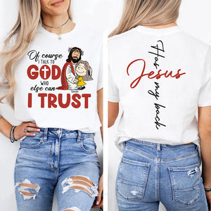 Personalized Gifts For Christians Shirt, Hugging Jesus 02qhqn080124hg-Homacus