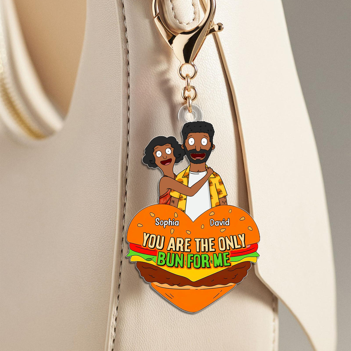 Personalized Gifts For Couple Keychain, Funny Quirky Gift For Him & Her 02QHTN110225HG-Homacus
