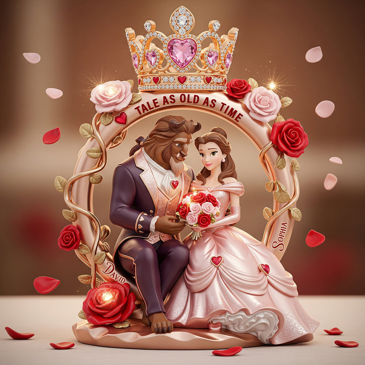 Romantic Couple Acrylic Light Box - Personalized Gifts For Couple 03pglu291125-Homacus