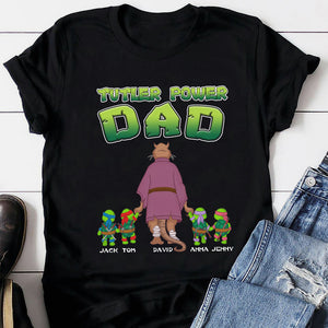 Personalized Gifts For Dad Shirt Tutler Power Dad 03natn240523-Homacus