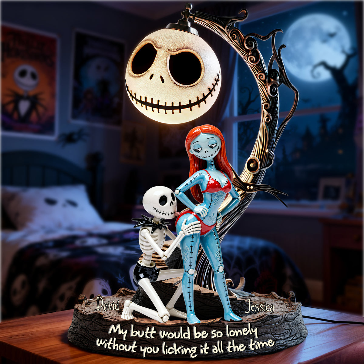 Funny Couple Acrylic Plaque Personalized Gifts For Couple 01OHLU070226-Homacus