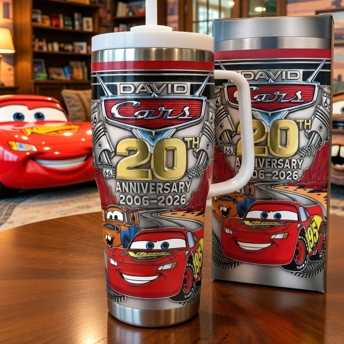 20th Anniversary Speed Racer Tumbler Personalized Gifts 02ohqn020326-Homacus