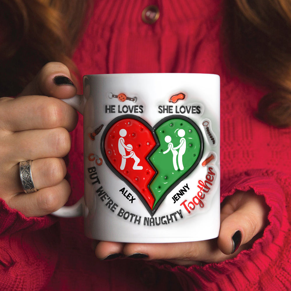 Personalized Gifts For Couple Coffee Mug Funny Couple 02OHMH121224-Homacus