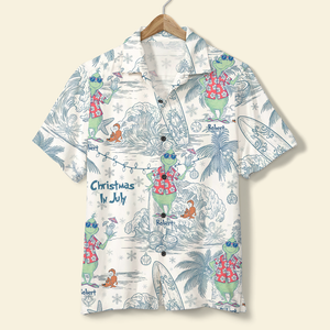 Christmas In July Hawaiian Shirt - Personalized Gifts For Summer 03HUPU110725-Homacus