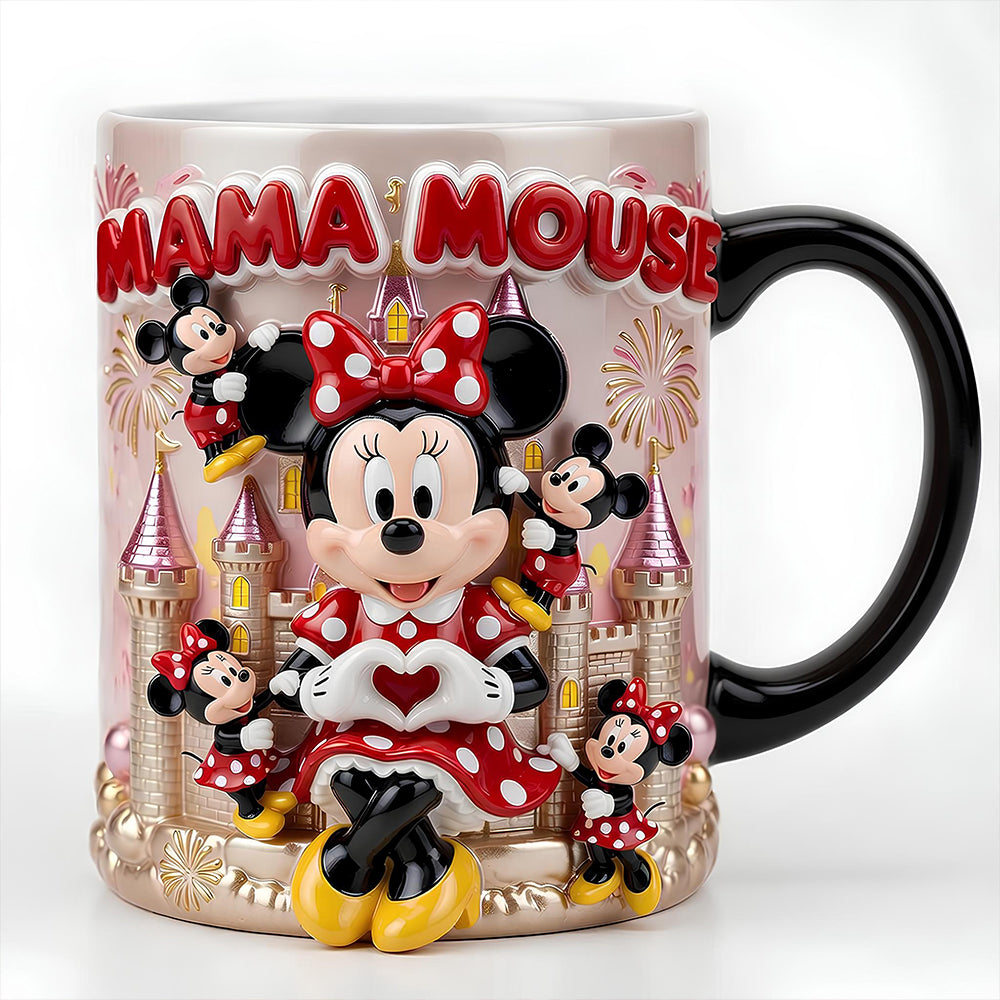 Sweet Castle Mom And Kids Magic Mug - Personalized Mother's Day Gifts 03NADT180426-Homacus