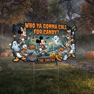 Sweet Treat Squad Yard Sign - Personalized Halloween Gift For Family 03HAQN100826-Homacus