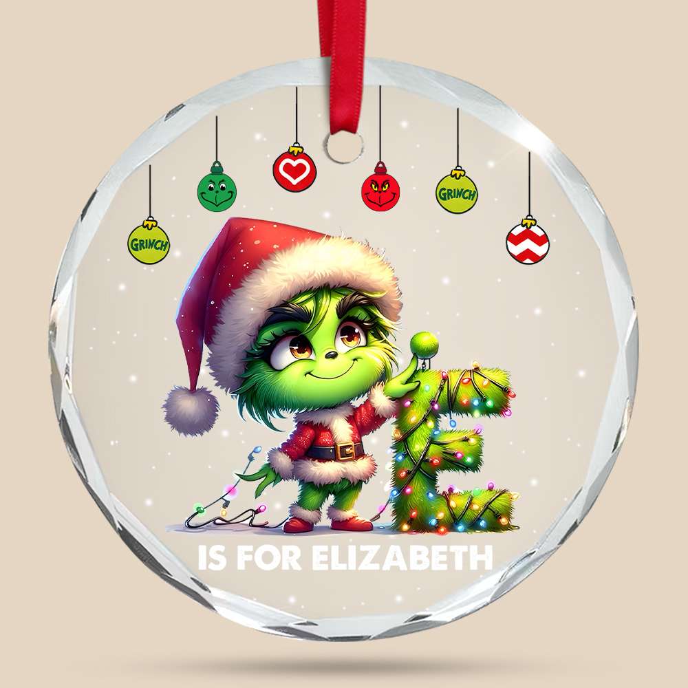 Personalized Christmas Gifts For Kids Crystal Ornament 01KAMH190924-Homacus