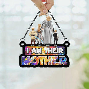 Personalized Gifts For Mom Suncatcher Ornament, Stunning Galaxy 01QHDT140225DAHHHG-Homacus
