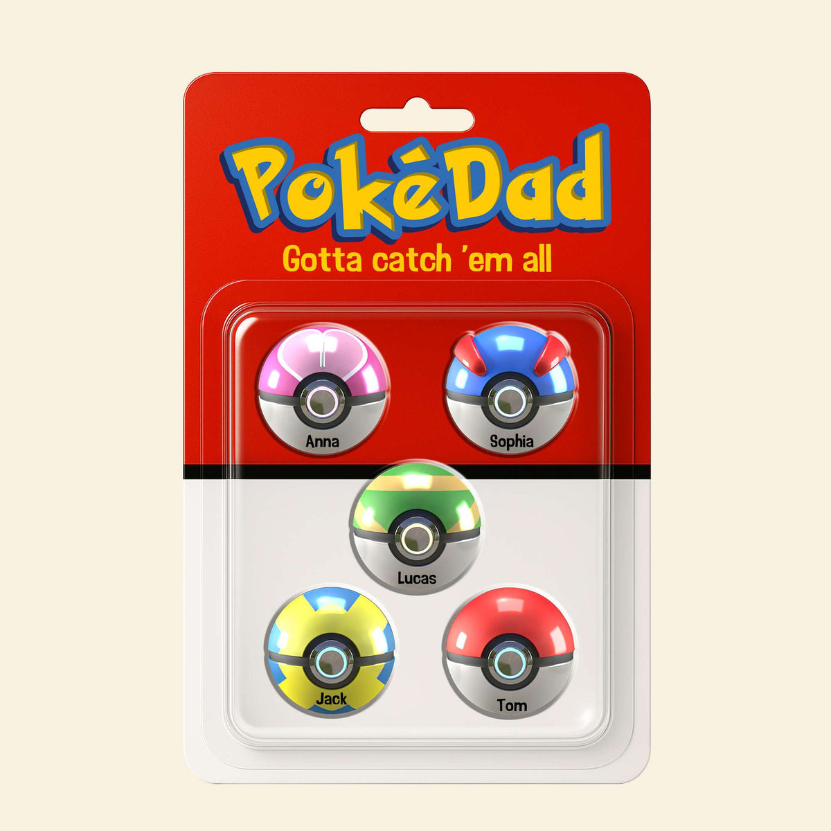 Big Balls Dad Acrylic Plaque Personalized Gifts For Dad 02OHTN260425-Homacus