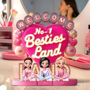 Doll Besties Plaque - Personalized Gifts For Besties 01tgqn090625-Homacus