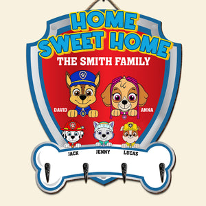 Personalized Gifts For Family Key Hanger 01NATN100624-Homacus