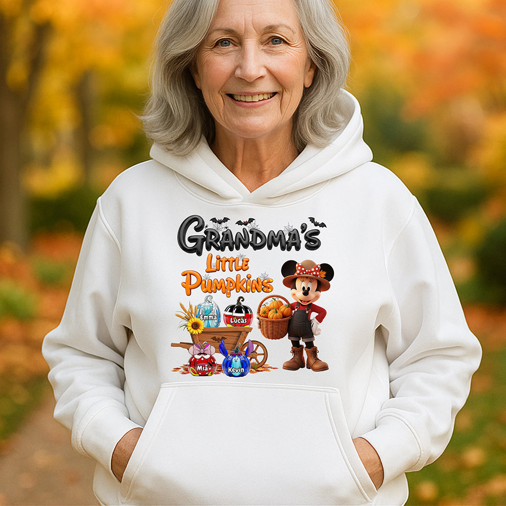 Halloween Grandma Shirt - Personalized Gifts For Grandma 03ohta120825-Homacus