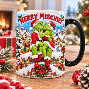 Merry Mischief Couples Magic Mug - Personalized Christmas Gifts For Couples 01tyqn170926-Homacus