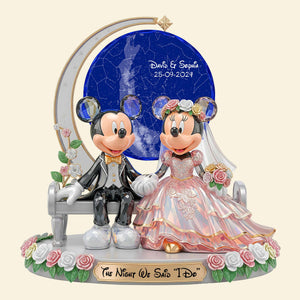 Starry Night Map Acrylic Plaque - Personalized Weeding Gifts For Couple 03NATN230625-Homacus