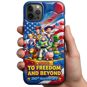 USA 250th Anniversary Phone Case - Personalized Gifts For Patriots 05tydt230626