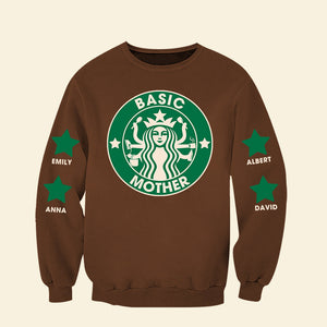 Personalized Gifts For Mom Shirt, Busy Mom Needs Coffee 04qhqn070325-Homacus