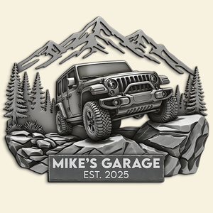 Garage Metal Sign - Personalized Gifts For Off-road Lovers 03qhpu040625-Homacus