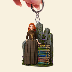 Book Keychain - Personalized Gifts For Book Lovers 02hutn200126-Homacus